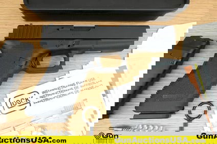 Glock 21 .45 AUTO Pistol. Excellent. 4.5" Barrel. Shiny Bore, Tight Action Semi Auto 2nd Generation