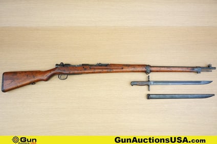 NAGOYA TYPE 99 7.7 JAP MUM VISIBLE Rifle. Good condition, Normal Handling Marks. 31" Barrel. Shiny