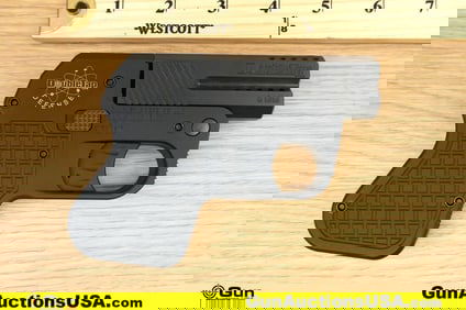 DOUBLE TAP DERRINGER 9mm PISTOL. Excellent. 3" Barrel. Shiny Bore, Tight Action Over-Under Derringer
