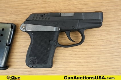 KEL-TEC P3AT .380 AUTO Pistol. Good condition, Normal Handling Marks. 2 7/8" Barrel. Shiny Bore,