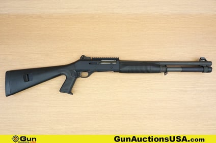 BENELLI ARMI S.P.A. M4 12 Ga. Shotgun. Very Good. 18.5" Barrel. Shiny Bore, Tight Action Semi Auto