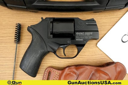 CHIAPPA RHINO 200DS .357 MAGNUM Revolver. Very Good. 2" Barrel. Shiny Bore, Tight Action Semi Auto