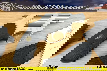 S&W 637-2 AIRWEIGHT .38 S&W SPL+P Revolver. Very Good. 1 7/8" Barrel. Shiny Bore, Tight Action Fixed