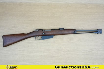 FNA BRESCIA/ PW ARMS M91 6.5 CARCANO Rifle. Good Condition. 18" Barrel. Dark Bore Bolt Action 41-XIX