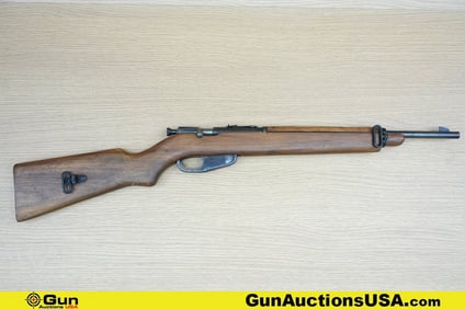 HOBAN NO. 45 .22 S-L-LR Rifle. Good Condition. 18.5" Barrel. Shootable Bore, Tight Action Bolt