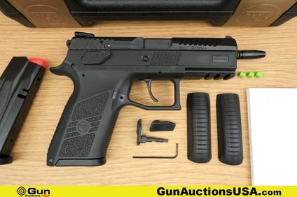 CZ P-07 9X19 Pistol. Excellent. 4.75" Barrel. Shiny Bore, Tight Action Semi Auto Features a Fixed