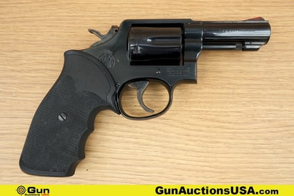 S&W 13-2 .357 MAGNUM Revolver. Very Good. 3" Barrel. Shiny Bore, Tight Action Features a Serrated