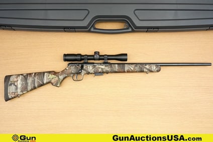 SAVAGE 93R17 .17 HMR Rifle. Excellent. 21" Barrel. Shiny Bore, Tight Action Bolt Action Features a