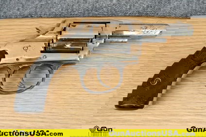 IVER JOHNSON 1900 .38 S&W CTGE Revolver. Good condition, Normal Handling Marks, Scattered Spotting