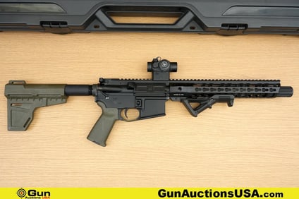 Palmetto State PA-15 5.56 NATO THREADED BARREL Pistol. Excellent. 10.5" Barrel. Shiny Bore, Tight