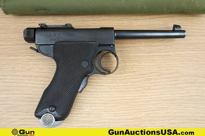 JAPANESE PAPA NAMBU 8MM NAMBU COLLECTOR'S Pistol. Good condition, Normal Handling Marks, Scattered