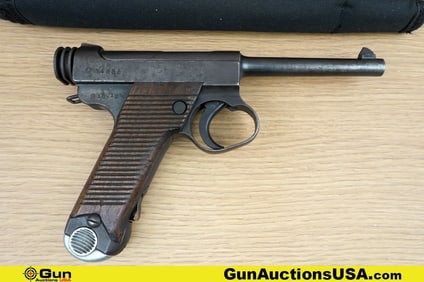 JAPANESE NAMBU TYPE 14 8MM NAMBU COLLECTOR'S Pistol. Good condition, Normal Handling Marks,