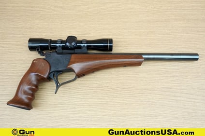 THOMPSON CENTER SUPER 14 7mm T/CU Pistol. Very Good. 14" Barrel. Shiny Bore, Tight Action Break