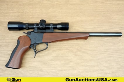 THOMPSON CENTER Contender 45/70 GOVT. Pistol. Excellent. 14" Barrel. Shiny Bore, Tight Action Single