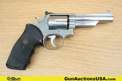 S&W 66-1 .357 MAGNUM Revolver. Good condition, Normal Handling Marks. 4" Barrel. Shiny Bore, Tight