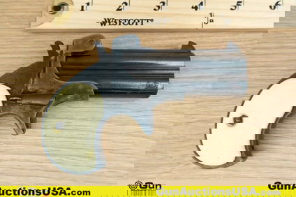 EXCAM TA 38 DERRINGER .38 SP DOUBLE TROUBLE PISTOL. Good condition, Normal Handling Marks. 3"