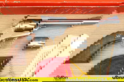 Ruger NEW MODEL SINGLE-SIX .22 LR COLLECTOR'S Revolver. Very Good. 6.5" Barrel. Shiny Bore, Tight