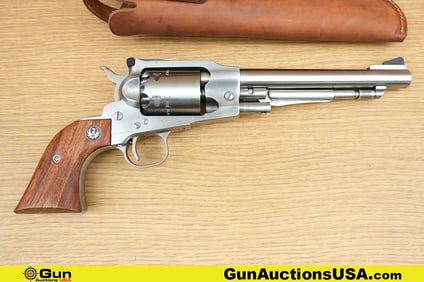 Ruger OLD ARMY .44 Caliber Revolver. Very Good. 7.5" Barrel. Single Action Features a Brushed