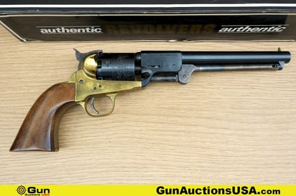 EMF CO. 1861 .36 Caliber Revolver. Needs Repair. 7.5" Barrel. Single Action Cap and Ball Features a