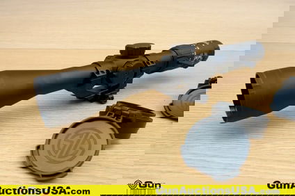 Sig BUCKMASTER Scope . Very Good. 4-16x44 Scope, MOA Reticle, 30 mm Tube, and Flip Up Lens Covers. .