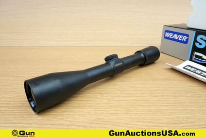 Weaver K4 Scope . Excellent. 4x42 Scope, Duplex Reticle, 1" Tube. Includes Box and papers. . (80054)