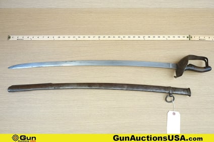 Spanish Surplus 1895 COLLECTOR'S Sabor. Very Good. Model 1895 Mounted Troop Sabor, 32" Blade,