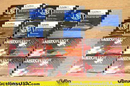 Federal FNH 5.7x28 Ammo. 550 Rds. . (80584) (GSCT23)