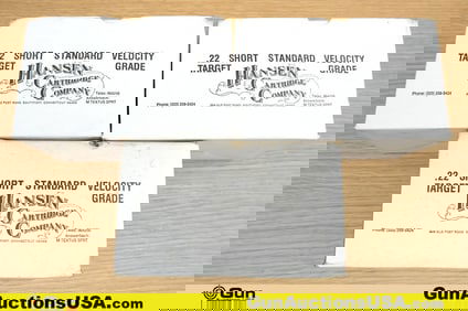 Hansen .22 S Ammo. 1500 Rds. . (80583) (GSCU91)