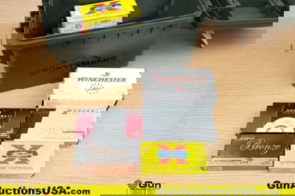 Ammo Inc, Winchester, Federal, Etc. 40 S&W, .45 ACP Ammo. Approx. 505 Rds in Total; Approx. 430 Rds