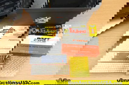 Armscor, PMC, Etc. .223, .44 REM Mag, 9MM, 22LR Ammo. Approx. 627 Rds in Total; 40 Rds of .223 REM.