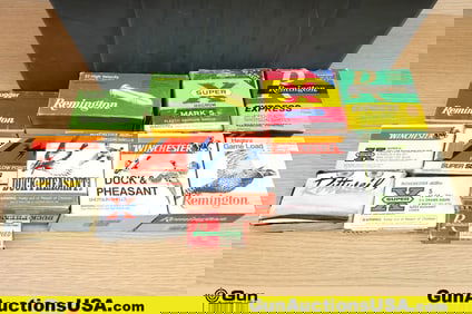 Remington, Winchester, Etc. .22, 16 Ga. , 12 Ga. Ammo. Approx. 570 Rds in Total; Approx. 550 Rds of