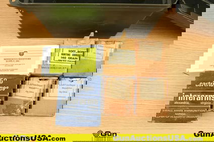 Interarms, Etc. 6.5 Mannlicher Ammo. Approx. 170 Rds of Assorted Gr and Weights. Includes Small