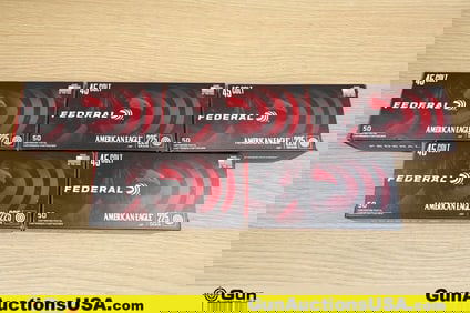 Federal .45 Colt Ammo. 250 Rds of 225 Gr JSP. .Perfect Stocking Stuffers! (80018) (GSCU61)