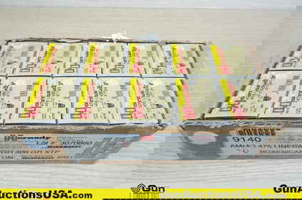 Hornady 475 LNBGH Ammo. 200 Rds of 400 Gr XTP . (80006) (GSCU52)