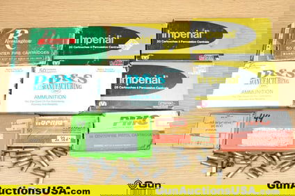 Imperial D&S, Remington, Etc. 6.5, .380 Auto, Etc. Ammo. Approx. 367 Rds in Total; 18 Rds of 6.5
