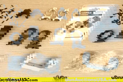 Leupold, Thompson Center, Etc. Rings. Very Good. Assorted Scope Rings. . (80559) (GSCM68)