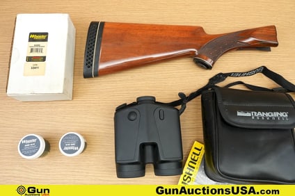 Wheeler, Bushnell, Etc. Stock, Etc. . Good Condition. One Krageofs Model 32 Wood Stock in Very Good