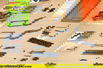 Winchester, Marlin, Thompson Center, Etc. Gun Parts, Accessories. Very Good. Approx. 8 Parts and