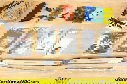 Neveske, Seekins, Core, Etc. AR15 Gun Parts. Very Good. Assorted AR 15 Parts; Two Gas Blocks, One