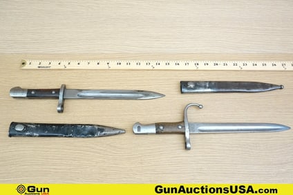 Turkish Surplus 1903 COLLECTOR'S Bayonets. Good Condition. One WEYERSEURG KIRSCHBAUM & Co. Bayonet,