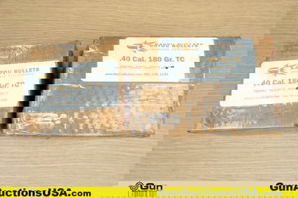 BAYOU BULLETS .40 Caliber Projectiles. Approx. 1250 Projectiles. (80605) (GSCW90)