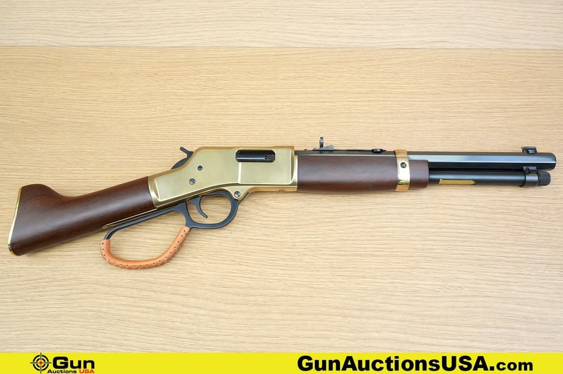 HENRY H006ML .44 REM MAGNUM/.44 SPL. PISTOL. Excellent. 12 7/8" Barrel. Shiny Bore, Tight Action: HENRY H006ML .44 REM MAGNUM/.44 SPL. PISTOL. Excellent. 12 7/8" Barrel. Shiny Bore, Tight Action Lever Action Features a Blued Octagonal Barrel, Brass Barrel Band, Frame and Encap. Single Stage Trigge