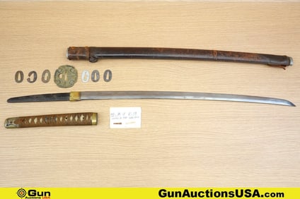 Hidari Mutsu No Kane Yasu Katana HIGHLY COLLECTIBLE Sword. An OUTSTANDING Japanese Samurai Sword