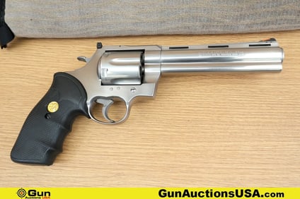 COLT ANACONDA .44 MAGNUM SNAKE GUN Revolver. Excellent. 5 7/8" Barrel. Shiny Bore, Tight Action