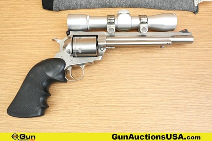 RUGER NEW MODEL SUPER BLACKHAWK HUNTER .44 REM MAGNUM Revolver. Very Good. 7 3/8" Barrel. Shiny