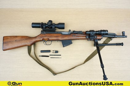 Norinco SKS 7.62 x 39 Rifle. Good Condition, Normal Handling Marks. 16.5" Barrel. Shiny Bore, Tight