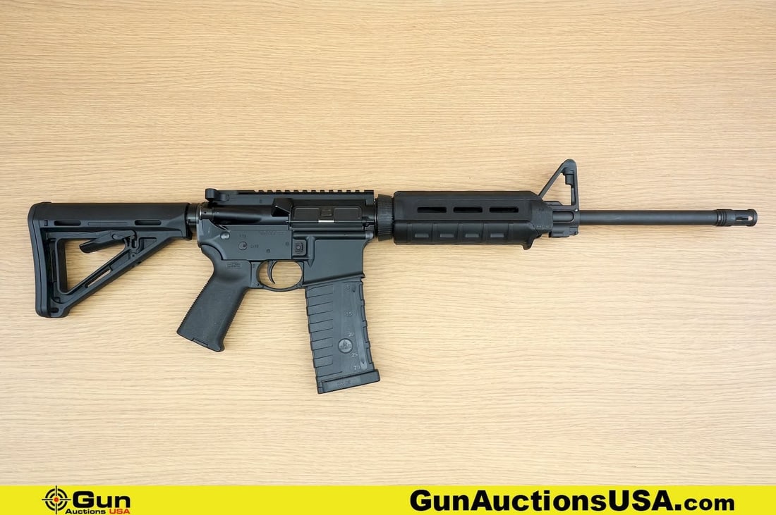 Ruger AR-556 5.56 THREADED BARREL Rifle. Very Good. 16" Barrel. Shiny Bore, Tight Action Semi Auto A: Ruger AR-556 5.56 THREADED BARREL Rifle. Very Good. 16" Barrel. Shiny Bore, Tight Action Semi Auto A versatile semi-automatic rifle chambered in 5.56mm NATO, featuring a THREADED BARREL with Flashider