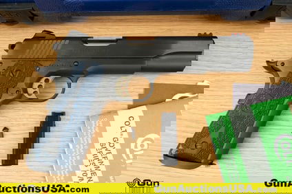 COLT GOVERNMENT SERIES 70 COMPETITION .45 AUTO Pistol. Excellent. 5" Barrel. Shiny Bore, Tight