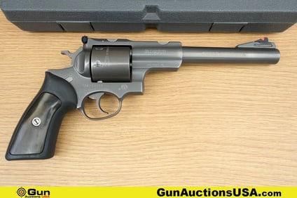 RUGER SUPER REDHAWK .480 RUGER Revolver. Very Good. 7 3/8" Barrel. Shiny Bore, Tight Action