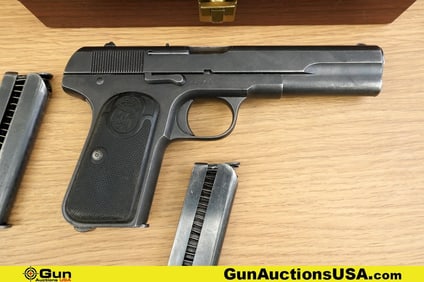 HUSQVARNA VAPENFABRIKS 1907 .380 ACP COLLECTOR'S Pistol. Very Good. 5" Barrel. Shiny Bore, Tight